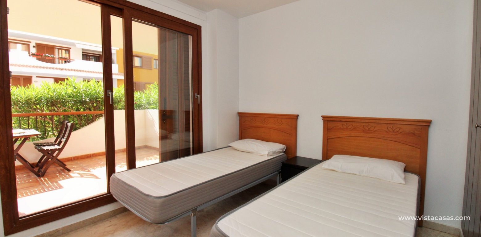 Punta Prima La Entrada 2 bed apartment for sale twin bedroom