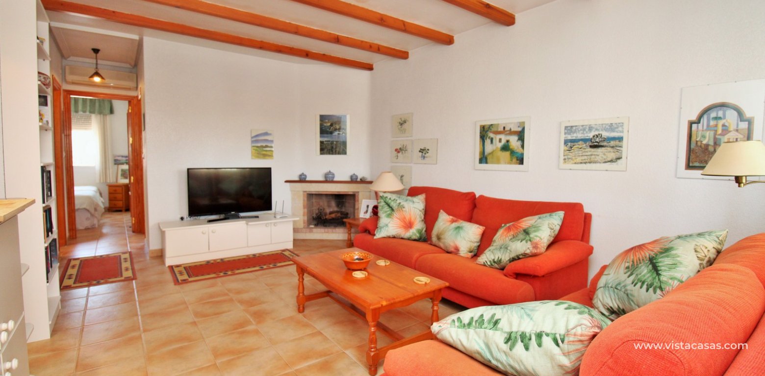 Villamartin 2 bed bungalow monte golf roof terrace pool for sale lounge