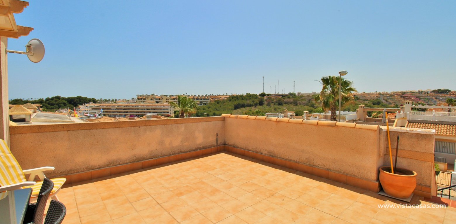 Villamartin 2 bed bungalow monte golf roof terrace pool for sale roof solarium