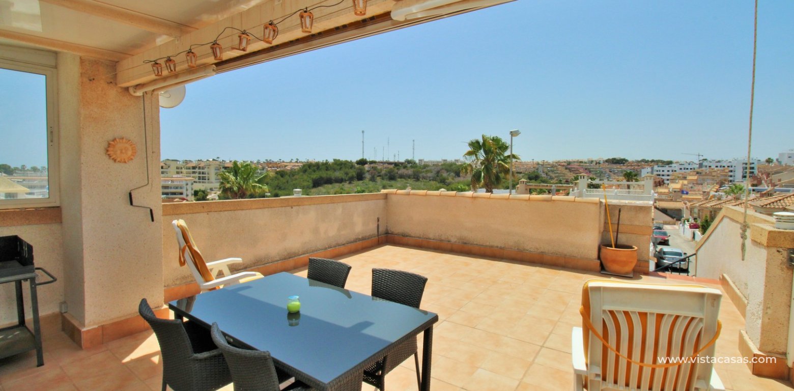 Villamartin 2 bed bungalow monte golf roof terrace pool for sale roof terrace