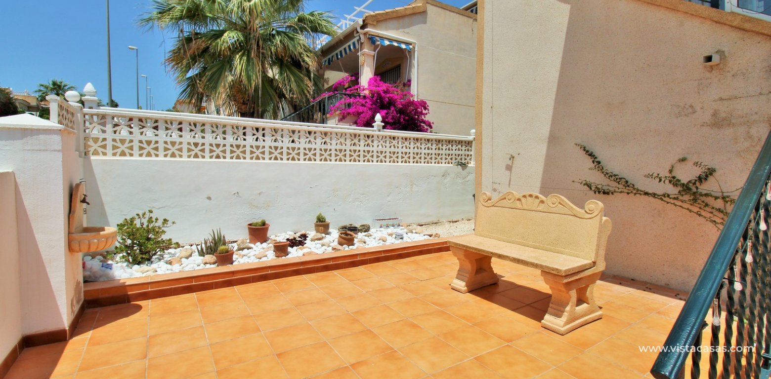 Villamartin 2 bed bungalow monte golf roof terrace pool for sale front garden