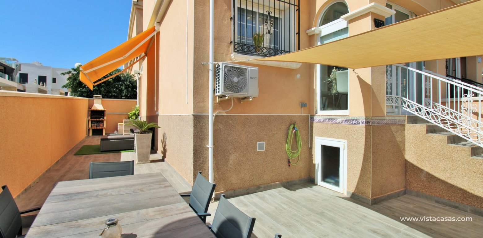 Renovated Townhouse For Sale Villamartin front garden