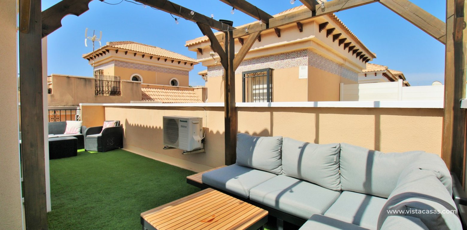 Renovated Townhouse For Sale Villamartin roof solarium
