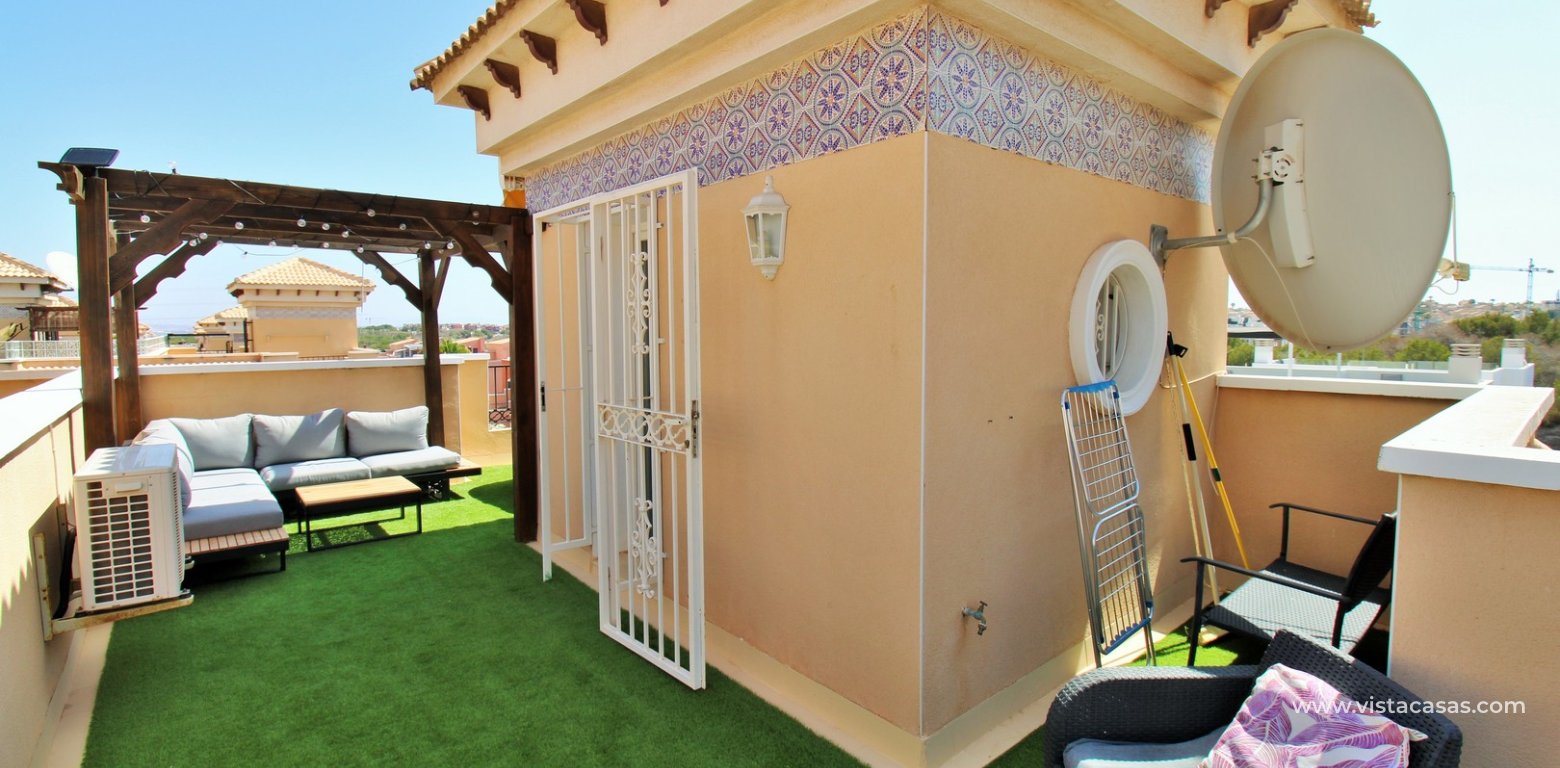 Renovated Townhouse For Sale Villamartin roof terrace