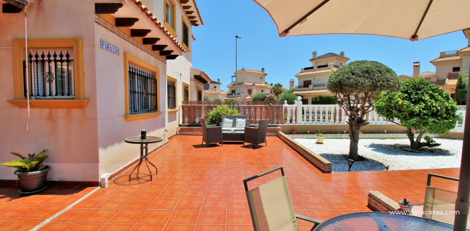La Zenia South Facing Quad For Sale San Jose IV R7 terrace side