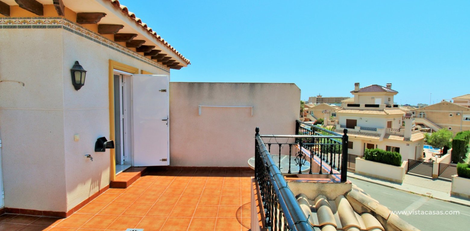 La Zenia South Facing Quad For Sale San Jose IV R7 roof terrace