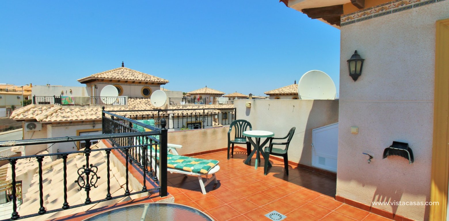 La Zenia South Facing Quad For Sale San Jose IV R7 roof terrace 2