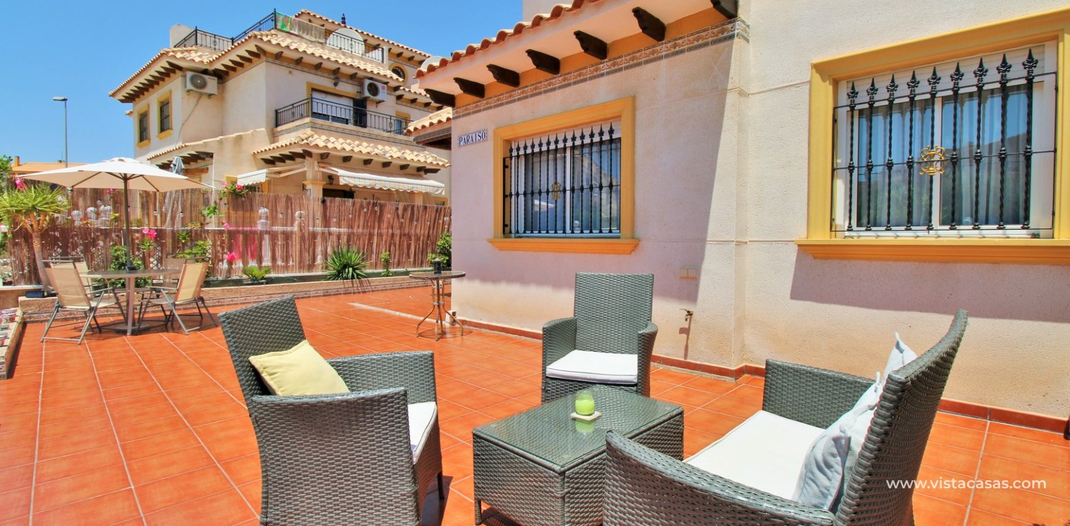 La Zenia South Facing Quad For Sale San Jose IV R7 seating area terrace