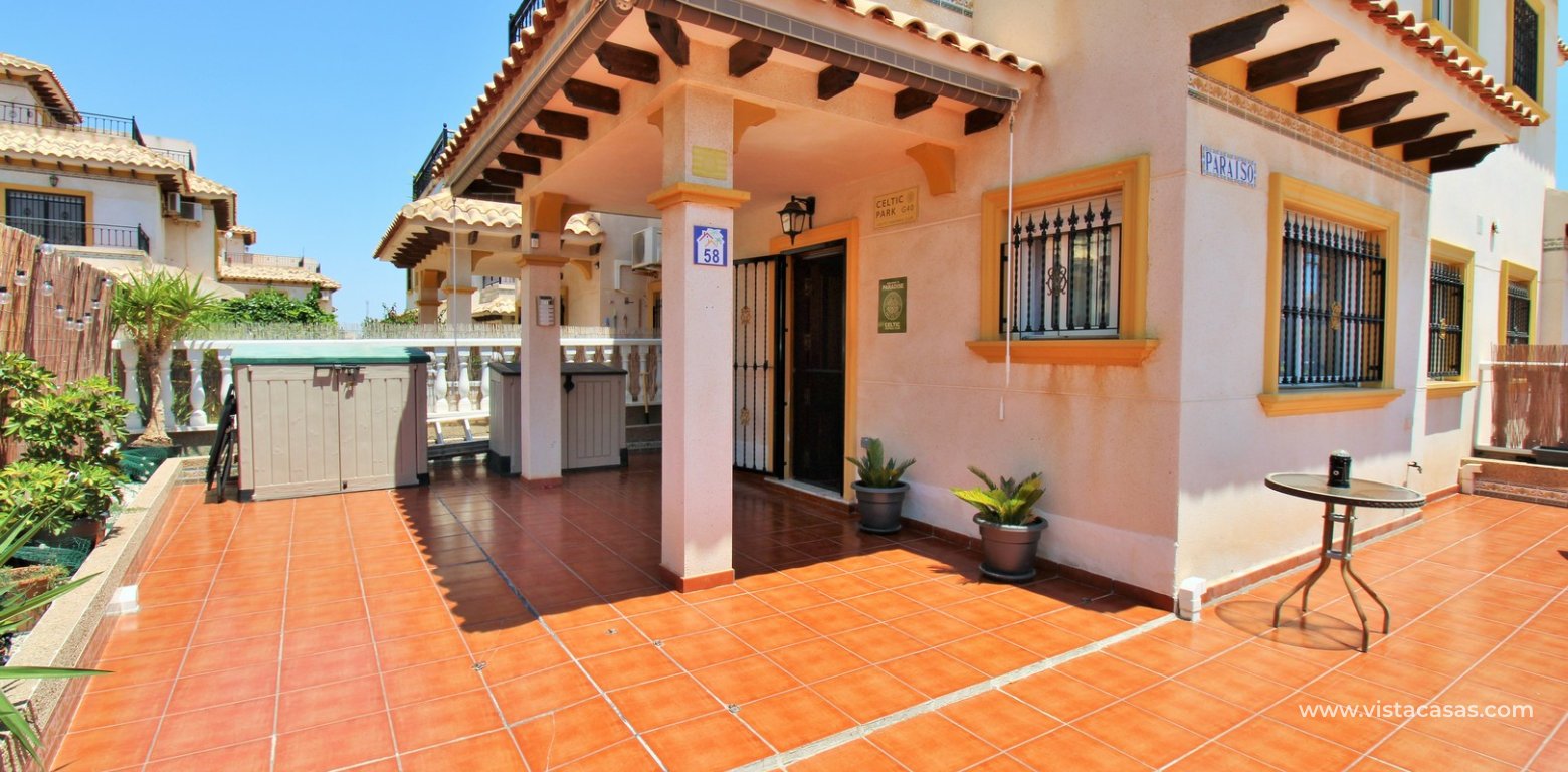 La Zenia South Facing Quad For Sale San Jose IV R7 porch