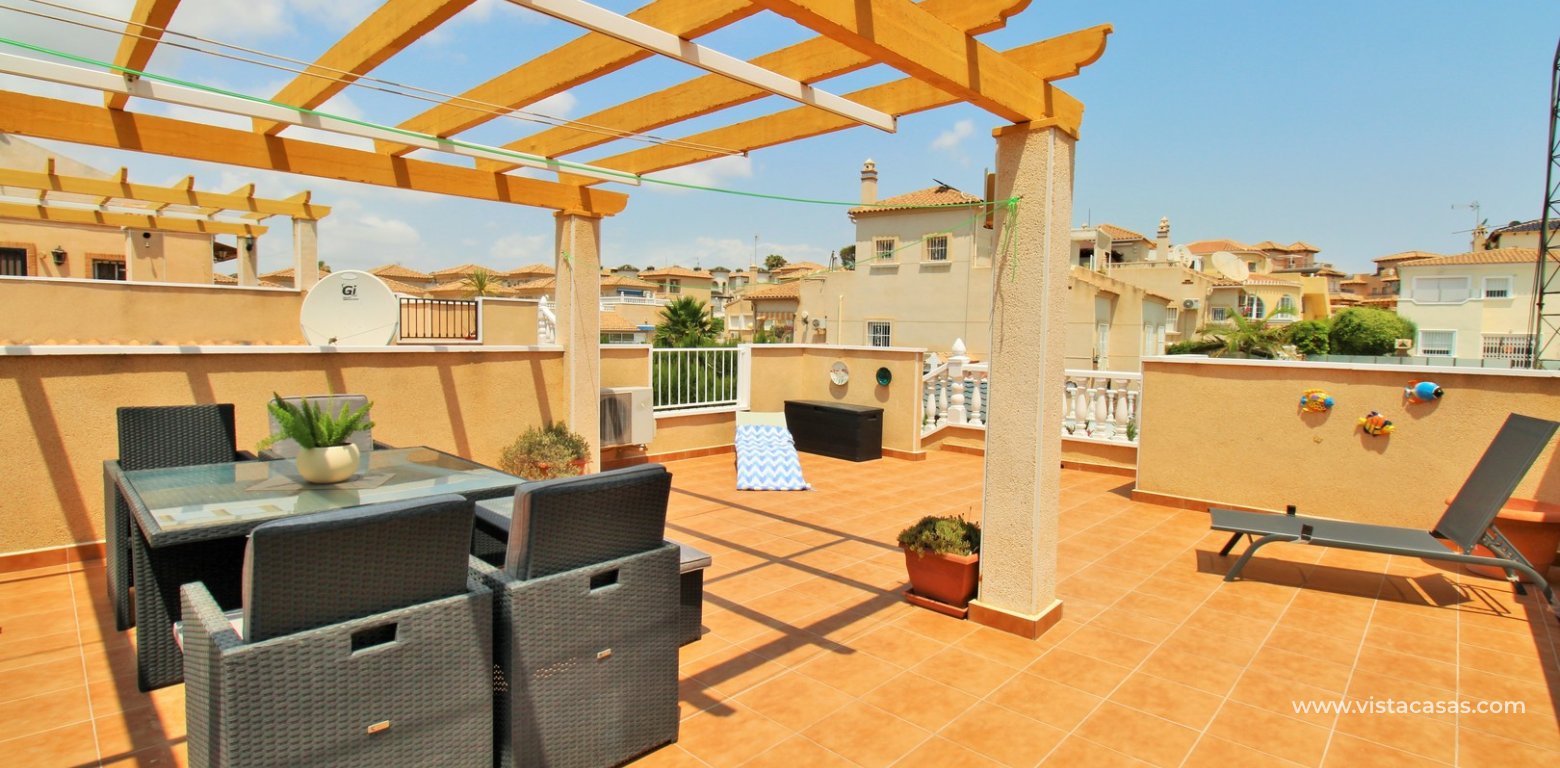 Bungalow for sale Villamartin roof solarium