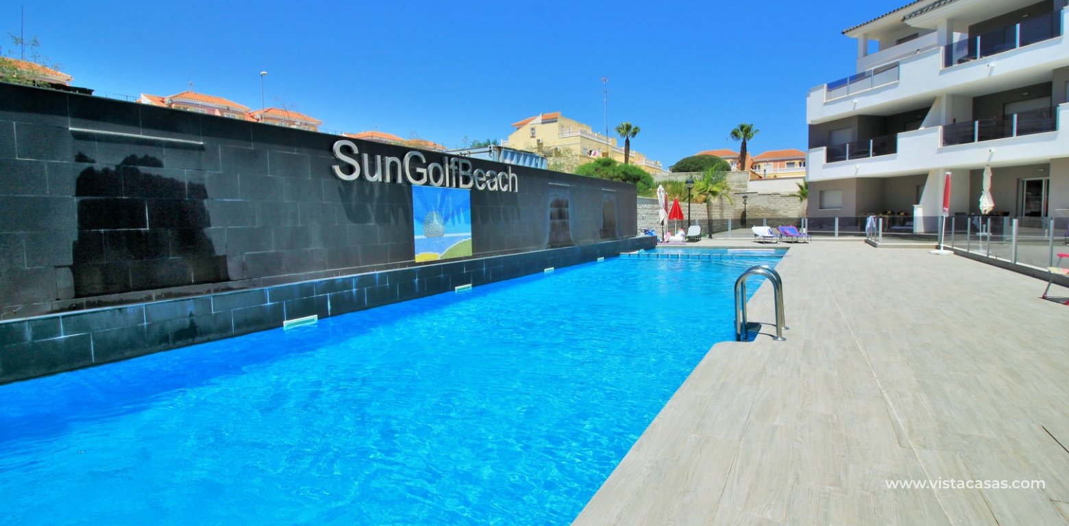 2 Bedroom Apartment with Pool View for sale Sungolf Beach Villamartin