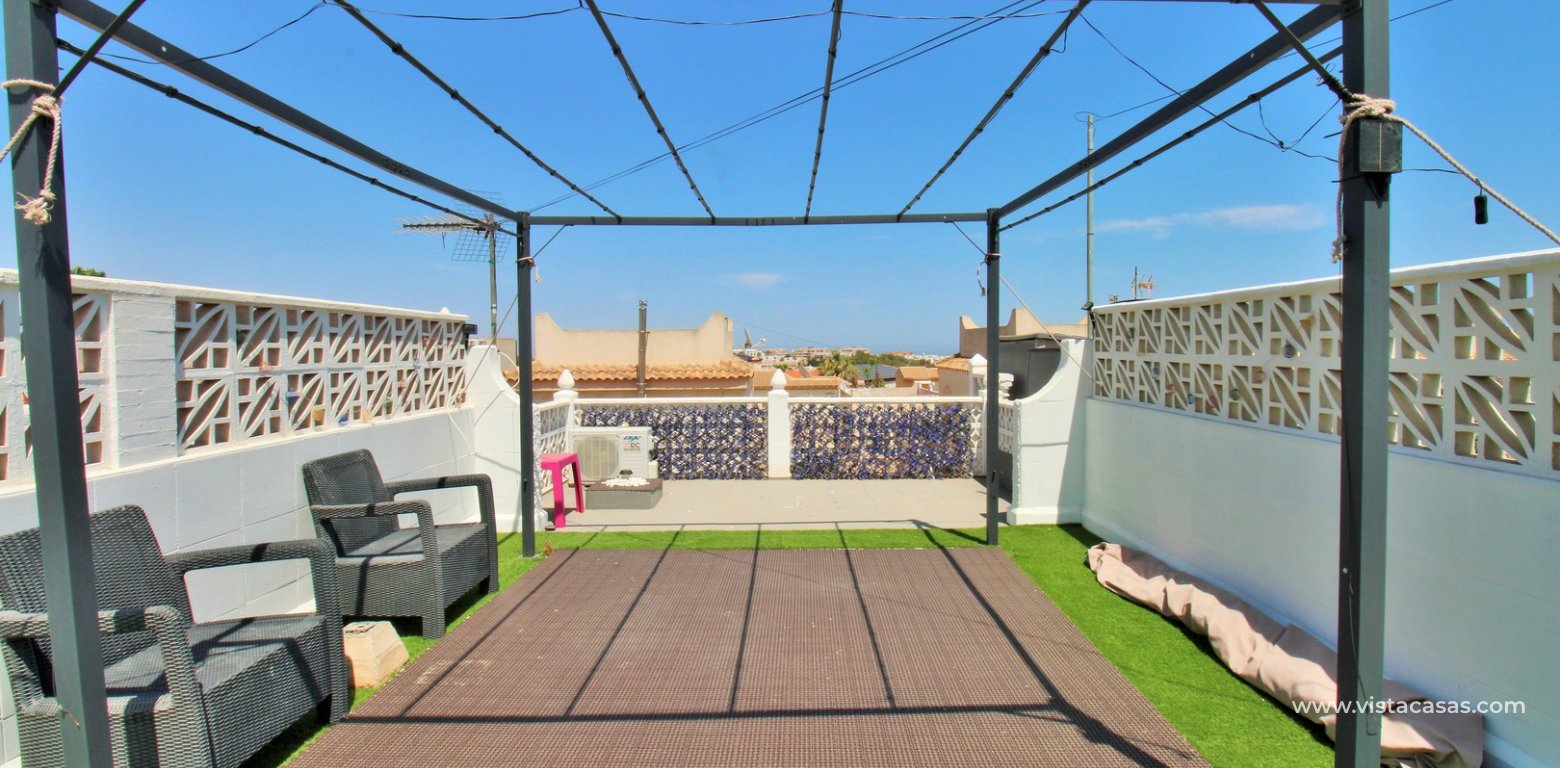 Refurbished Bungalow For Sale Blue Lagoon Villamartin roof terrace