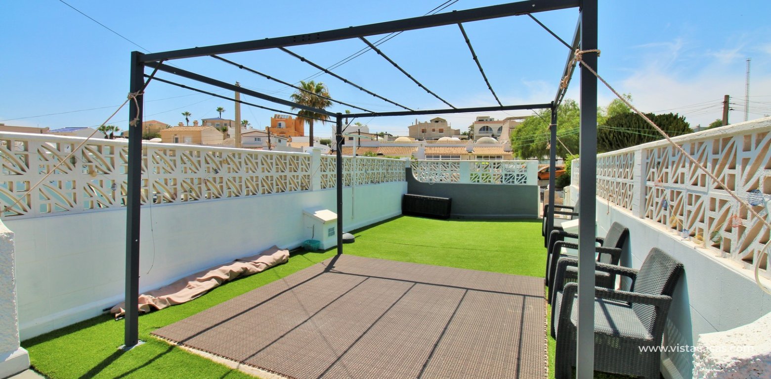 Refurbished Bungalow For Sale Blue Lagoon Villamartin roof terrace 2