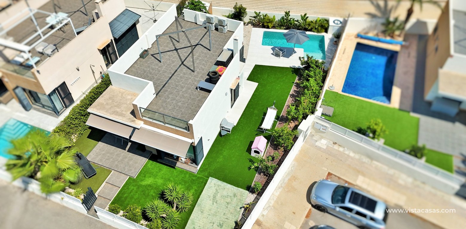 Villa For Sale Private Pool Sabrina La Zenia aerial