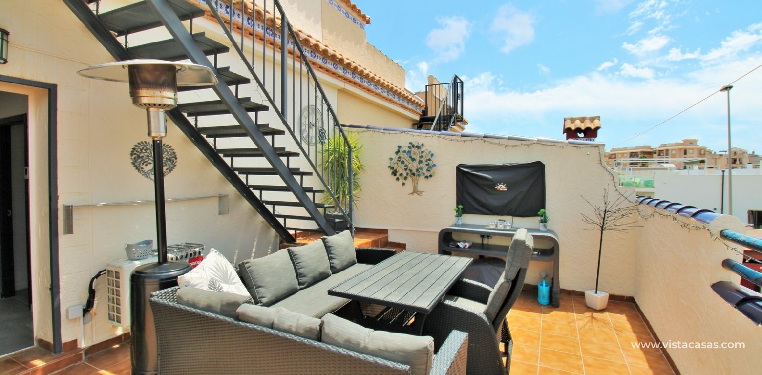 Renovated Quad Villa With Pool Villamartin Pau 26 balcony