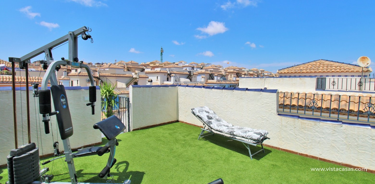 Renovated Quad Villa With Pool Villamartin Pau 26 roof solarium