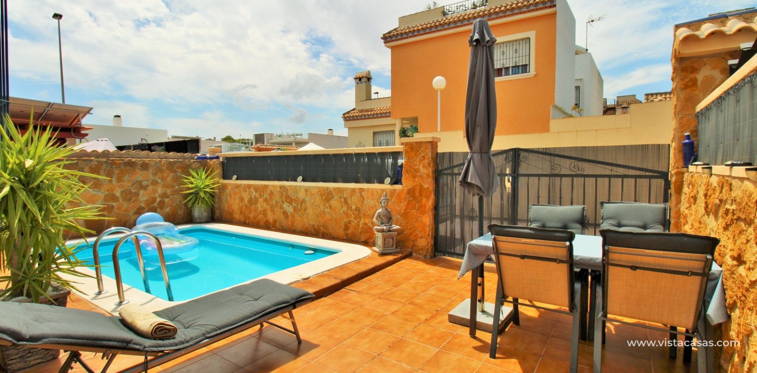 Renovated Quad Villa With Pool Villamartin Pau 26 garden