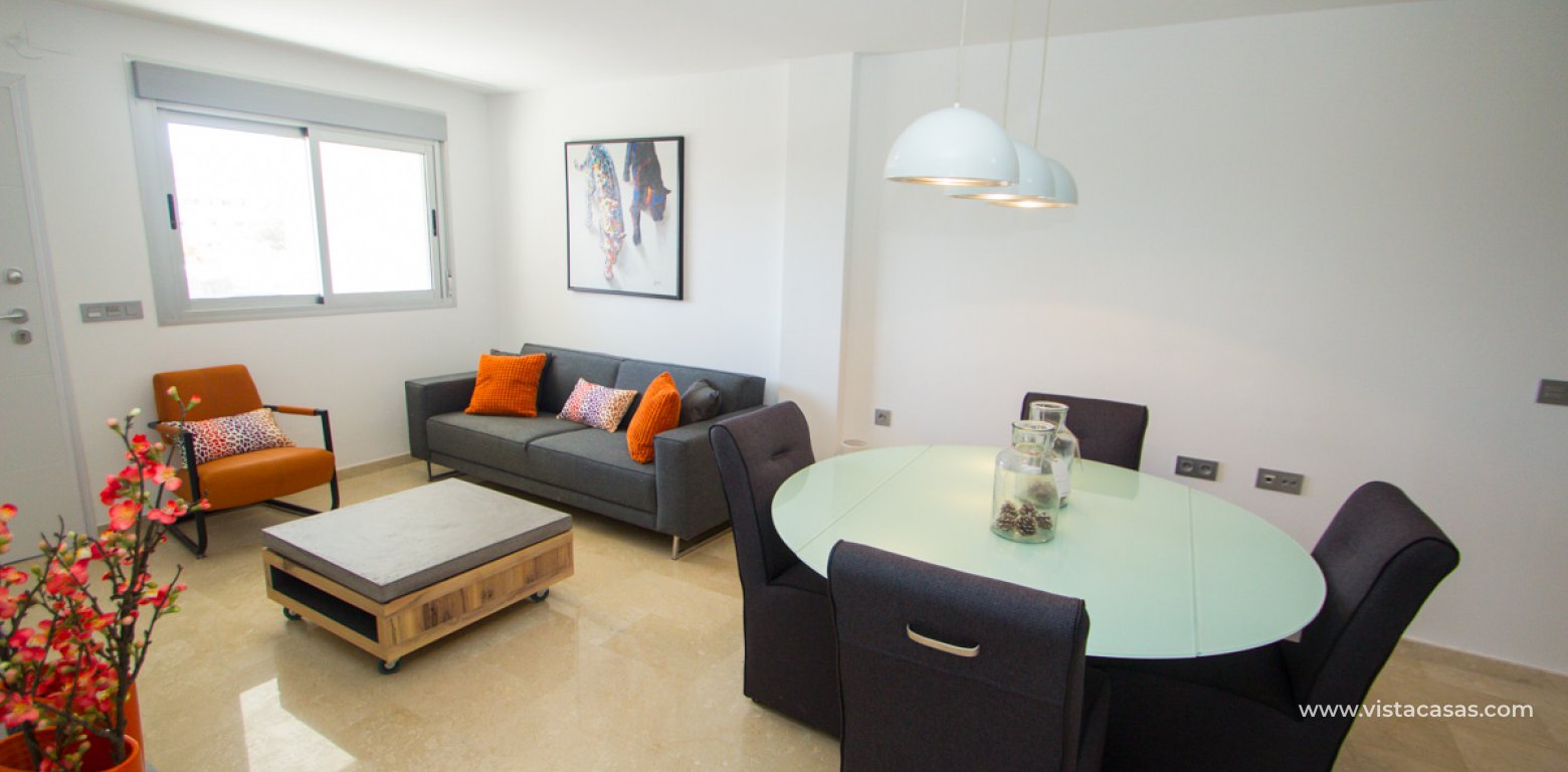 New build apartment in Villamartin lounge