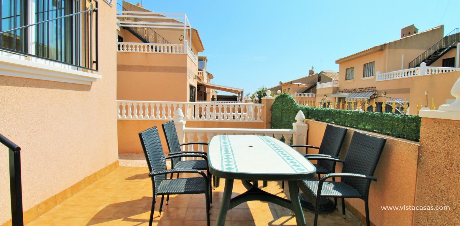 3-Bed Quad House in Villamartin Torregolf IV Pool View garden front