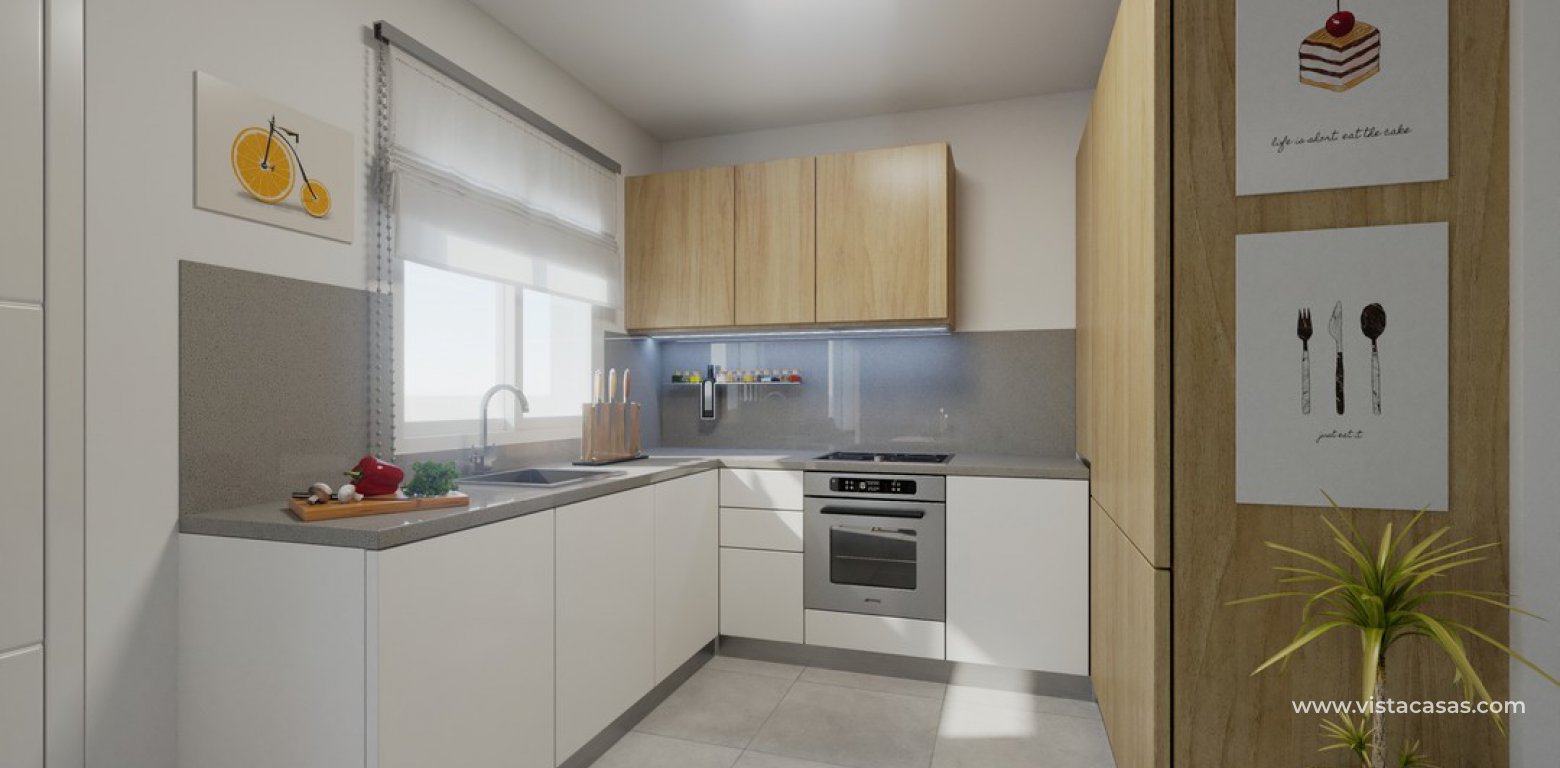 New build apartments in Villamartin kitchen