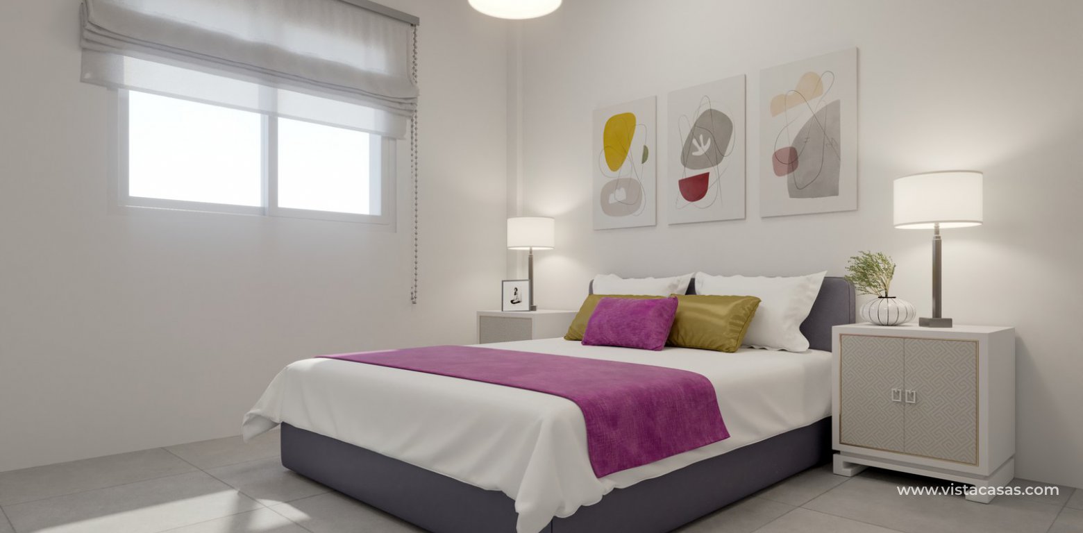 New build apartments in Villamartin master bedroom