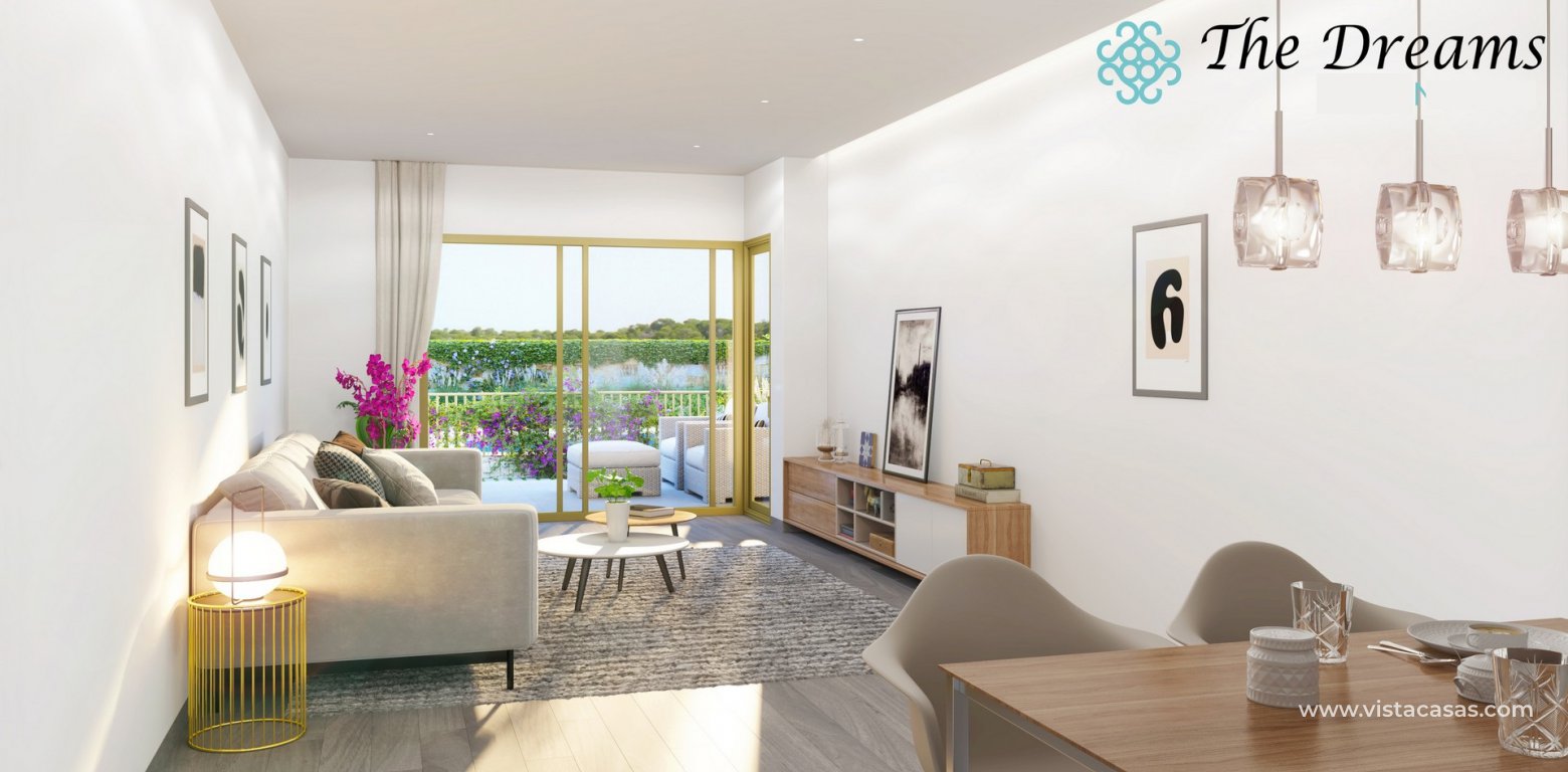 New build apartments in Pilar de la Horadada lounge