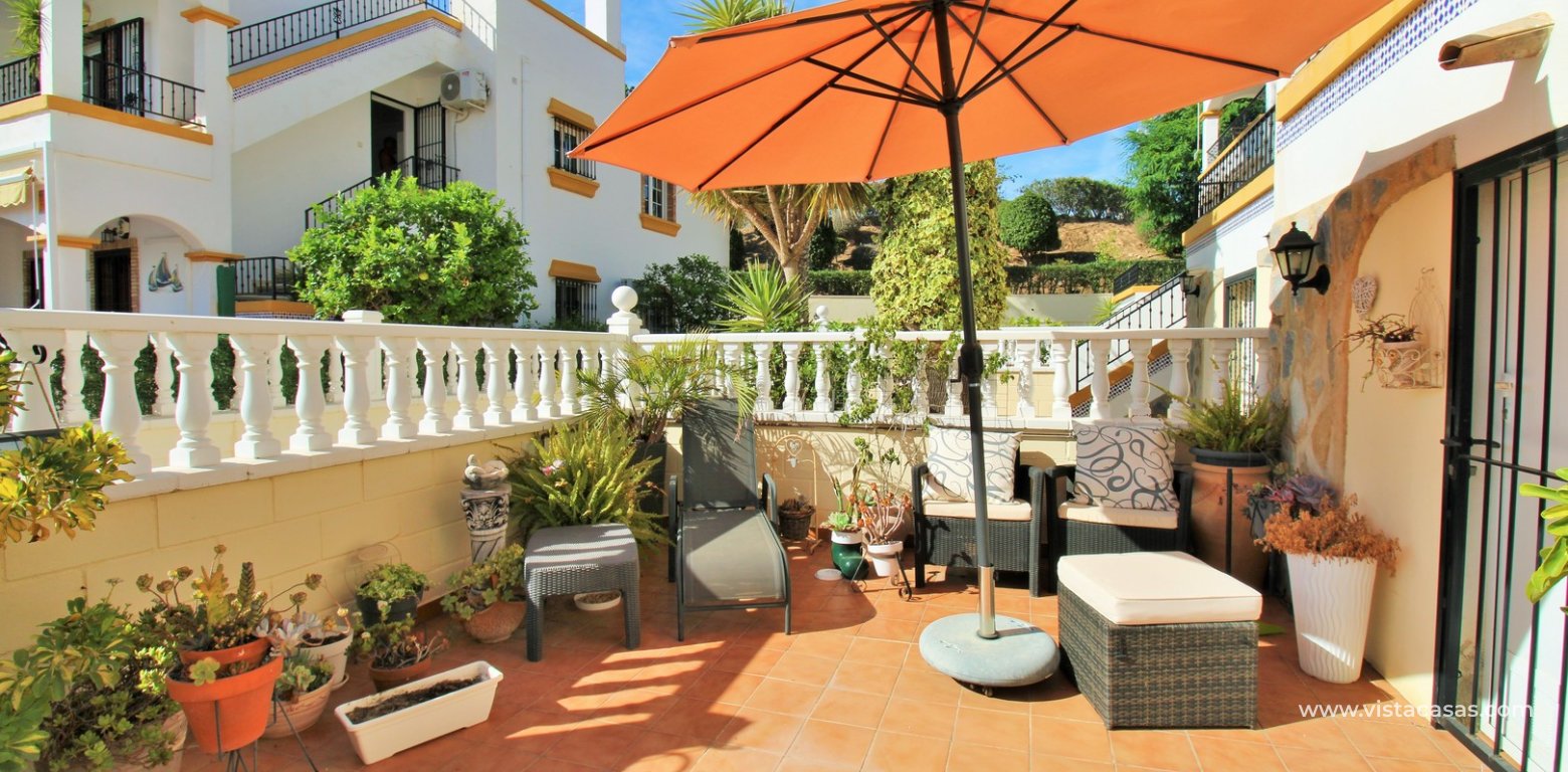 Buhardilla Townhouse for Sale in R19 Los Dolses garden