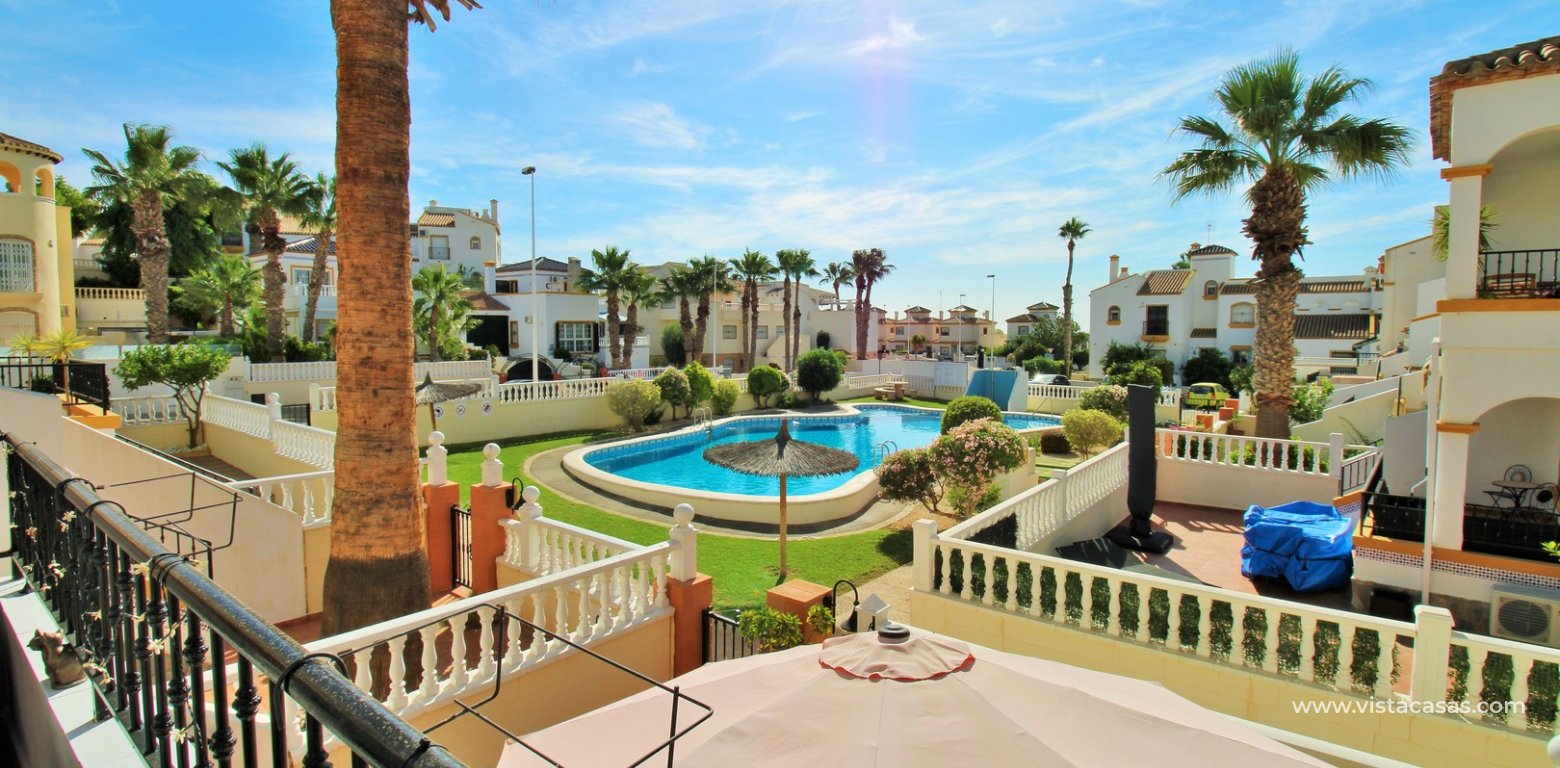 Buhardilla Townhouse for Sale in R19 Los Dolses pool view