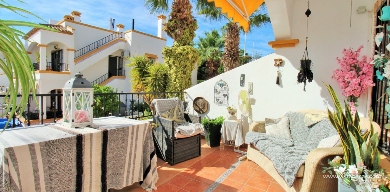 Buhardilla Townhouse for Sale in R19 Los Dolses raised terrace