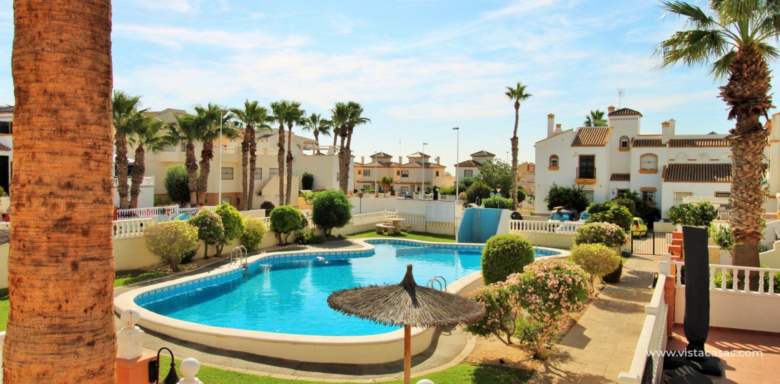 Buhardilla Townhouse for Sale in R19 Los Dolses views of pool
