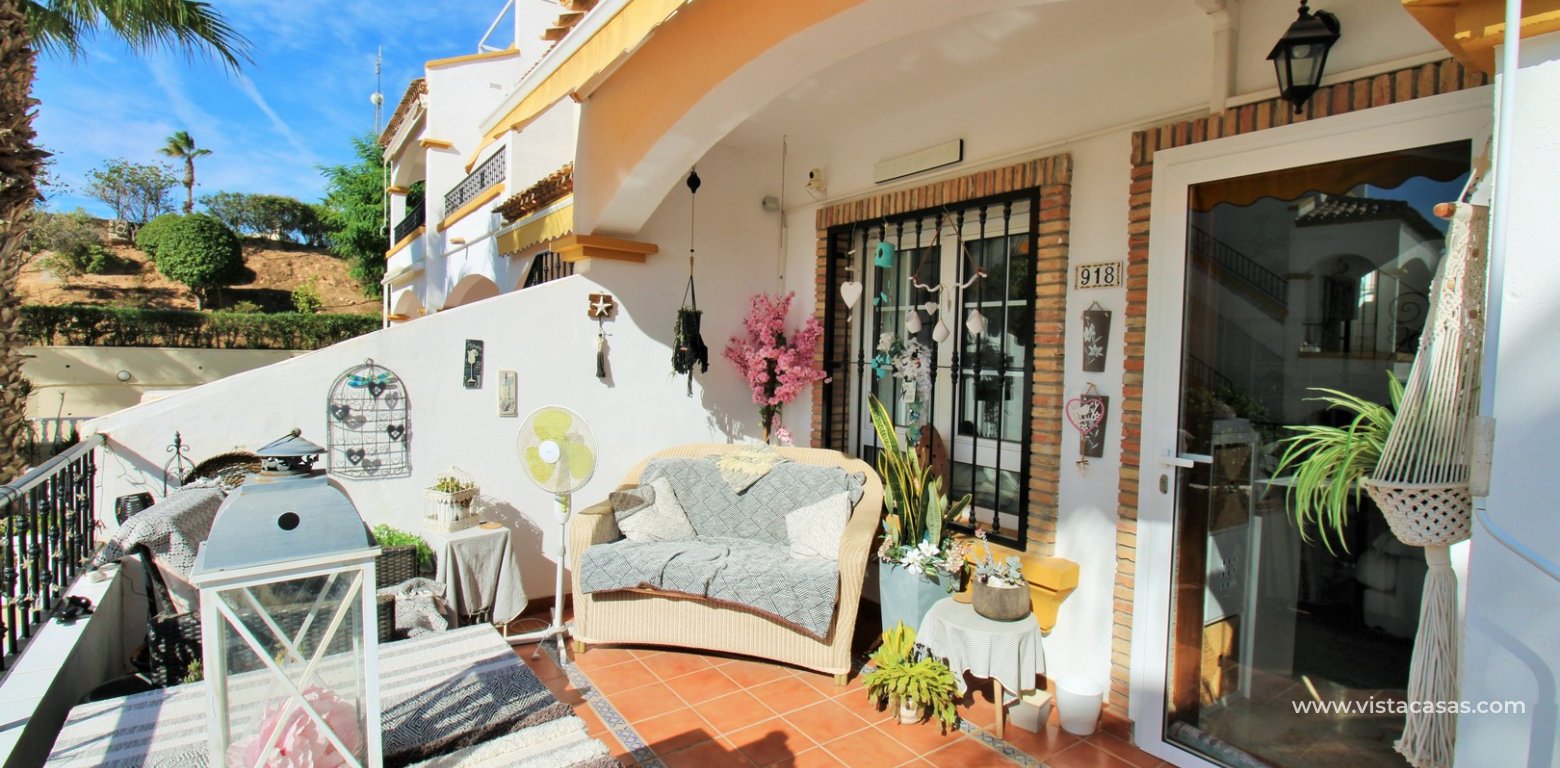 Buhardilla Townhouse for Sale in R19 Los Dolses front terrace 2