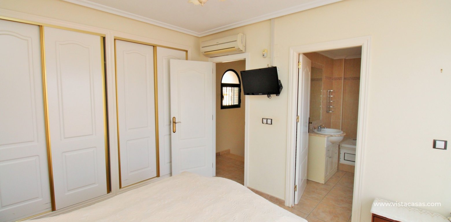 Detached Villa For Sale Brisas y Golf II Villamartin master bedroom fitted wardrobes