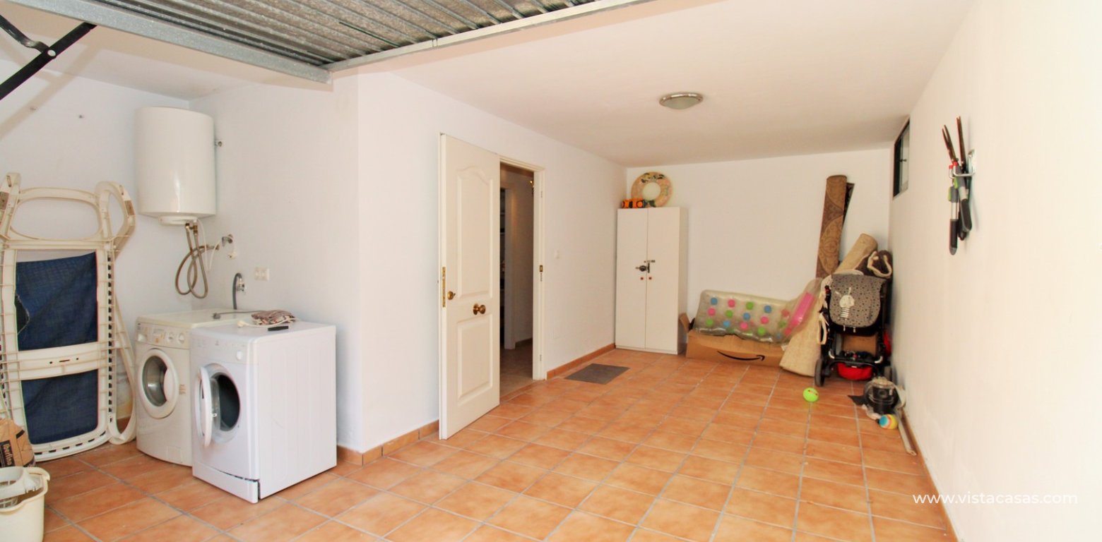 Detached Villa For Sale Brisas y Golf II Villamartin garage utility area