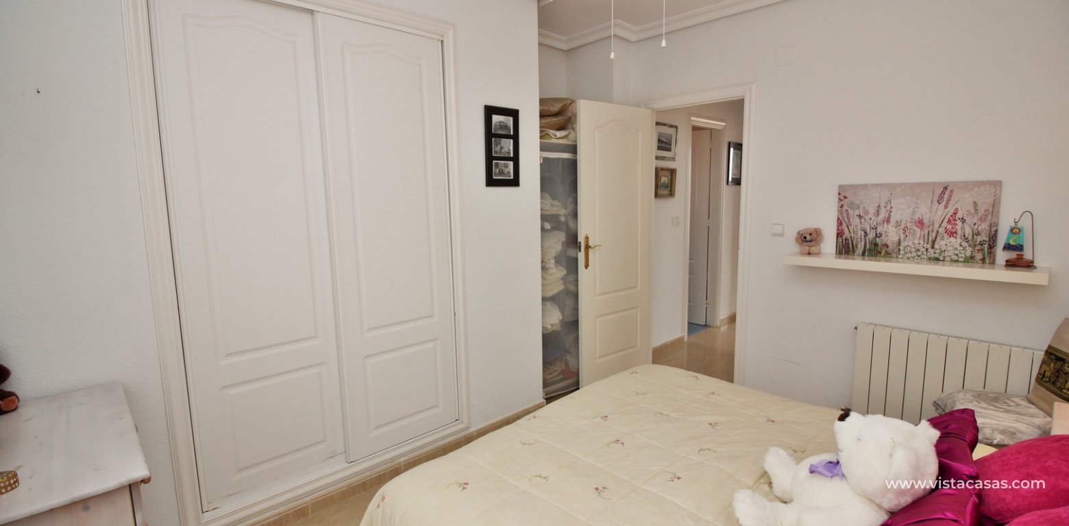 Detached villa for sale in Los Dolses upstairs double bedroom fitted wardrobes