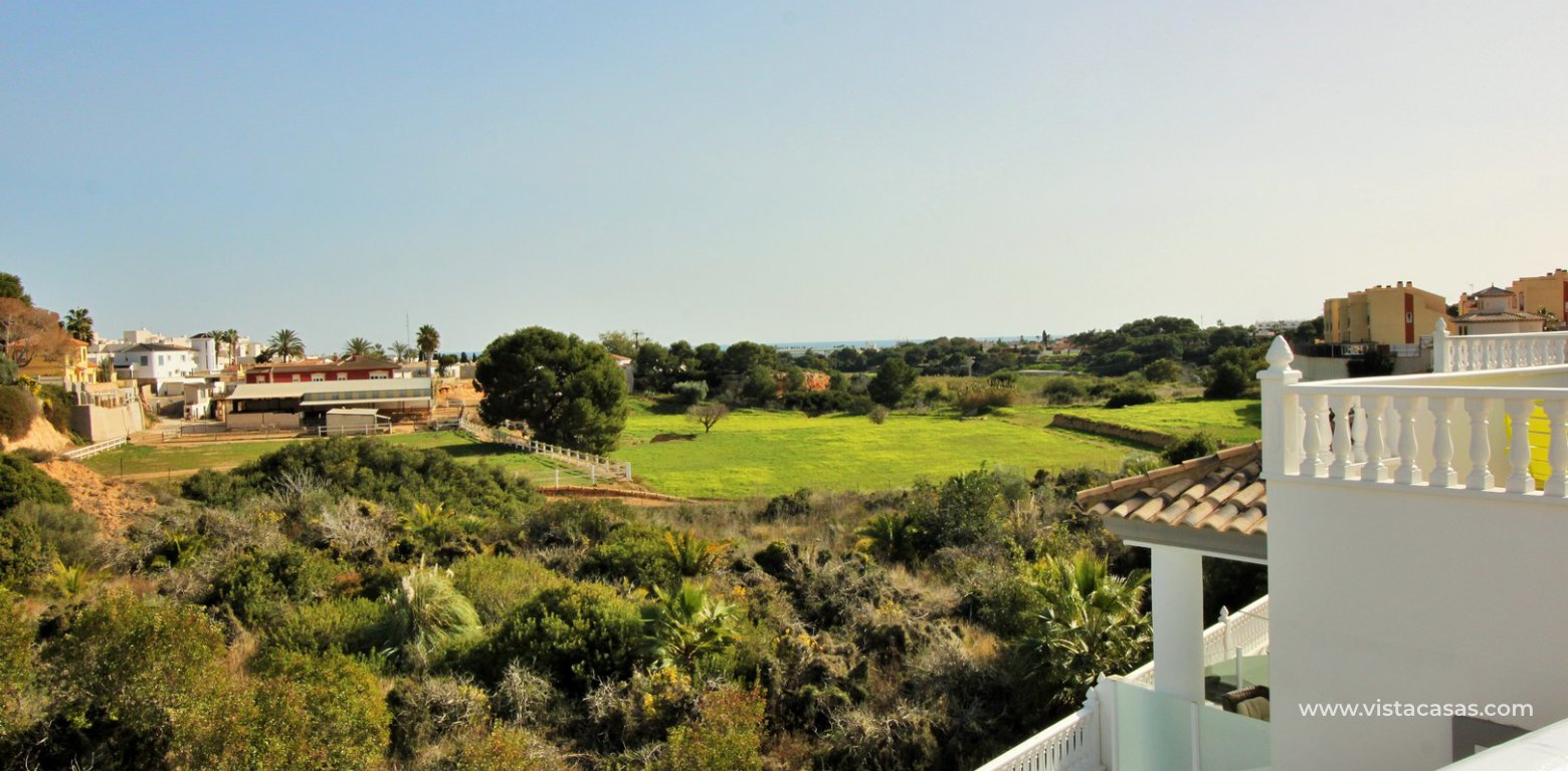 Detached villa for sale in Los Dolses balcony views 2
