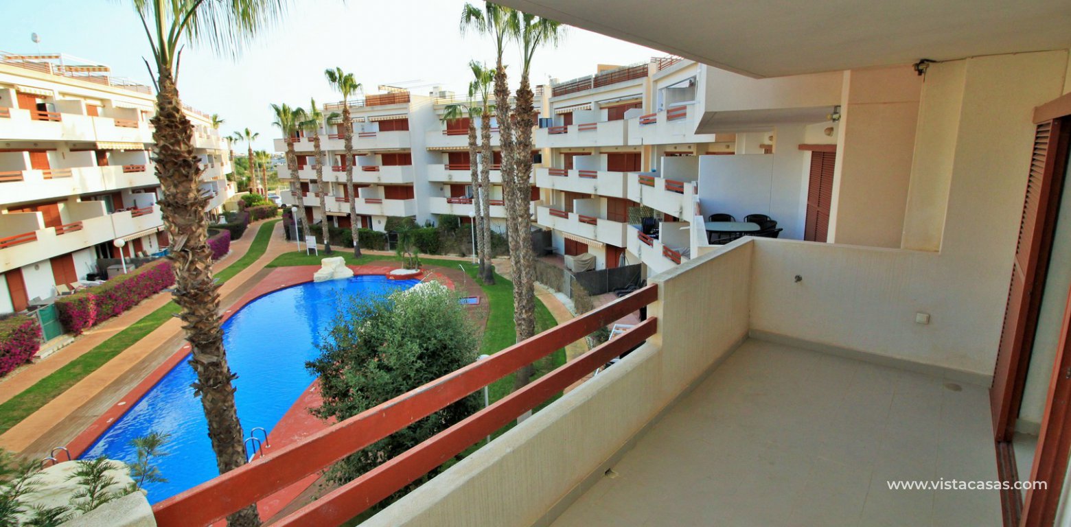 Apartment for sale in El Rincon Playa Flamenca balcony pool view