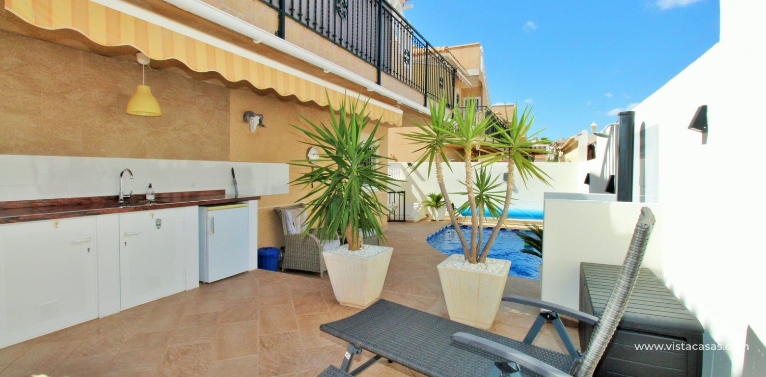 Villamartin 4 Bedroom Detached Villa For Sale Montegolf pool area