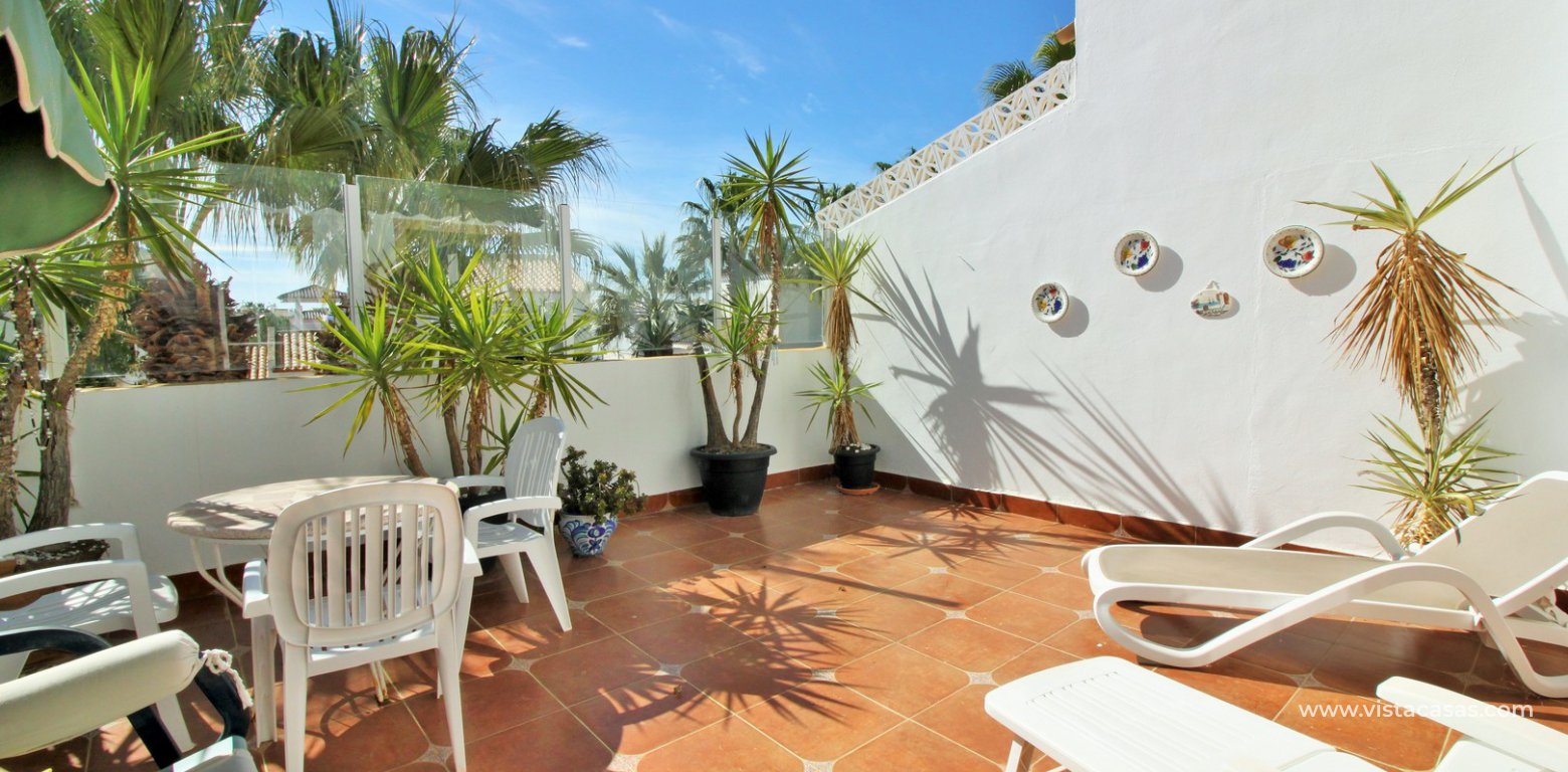 Townhouse for sale in Los Dolses roof terrace