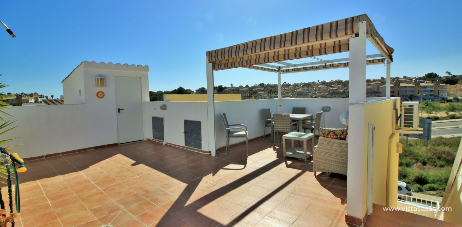 Apartment for sale in Panorama Golf Villamartin roof terrace