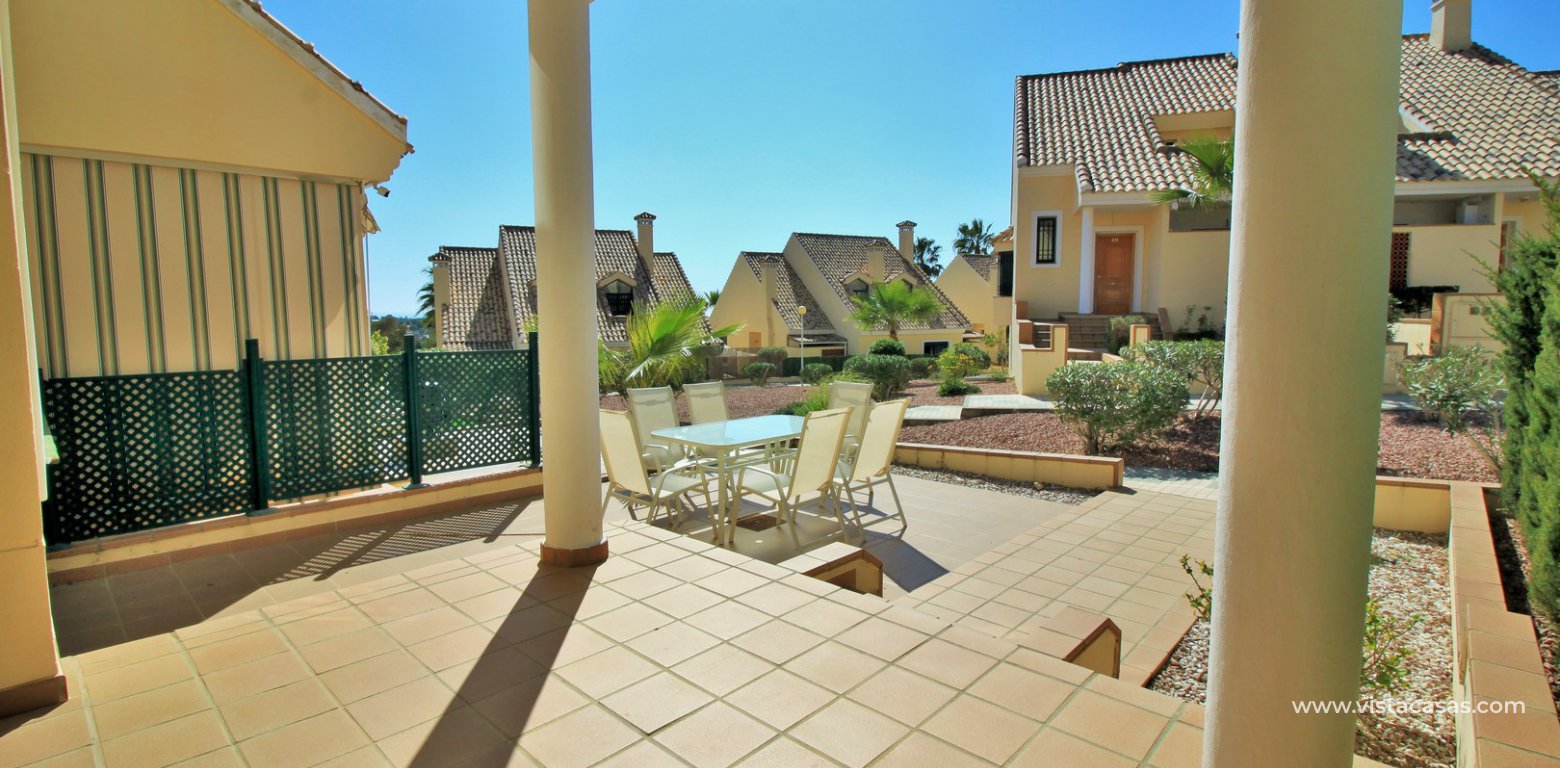 Townhouse for sale in Campoamor golf porch
