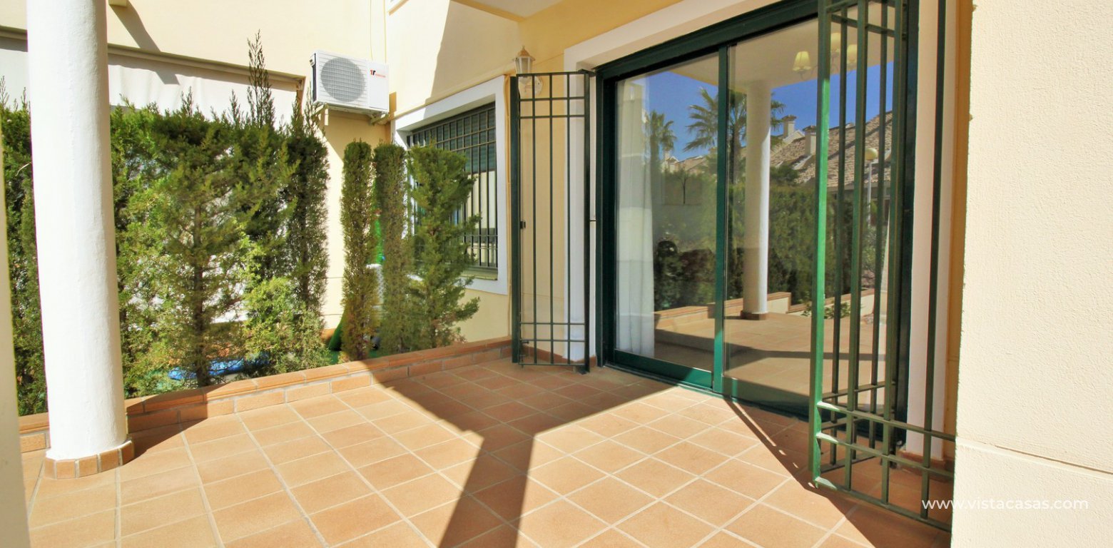 Townhouse for sale in Campoamor golf porch 2