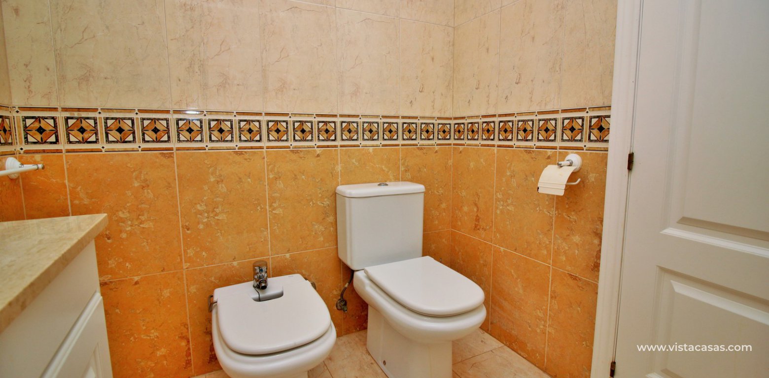 Townhouse for sale in Campoamor golf downstairs bathroom