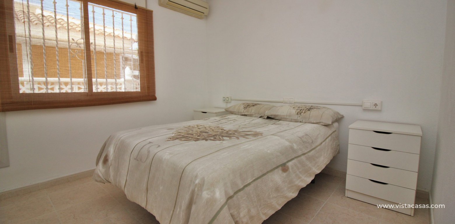 Detached villa for sale with private pool in Villamartin double bedroom