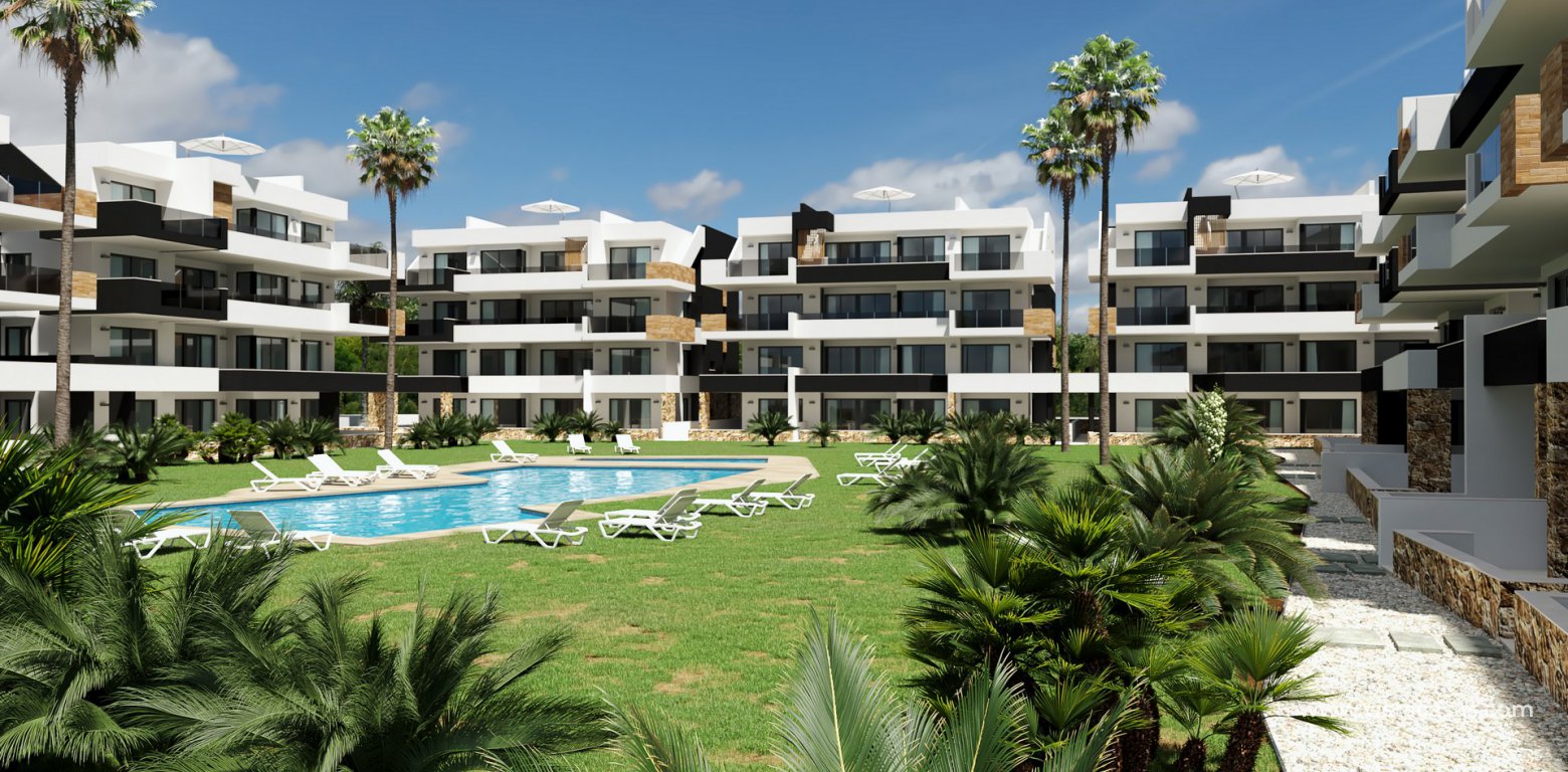 New build apartment for sale in Villamartin Almanecer IX Sunrise 9 communal pool