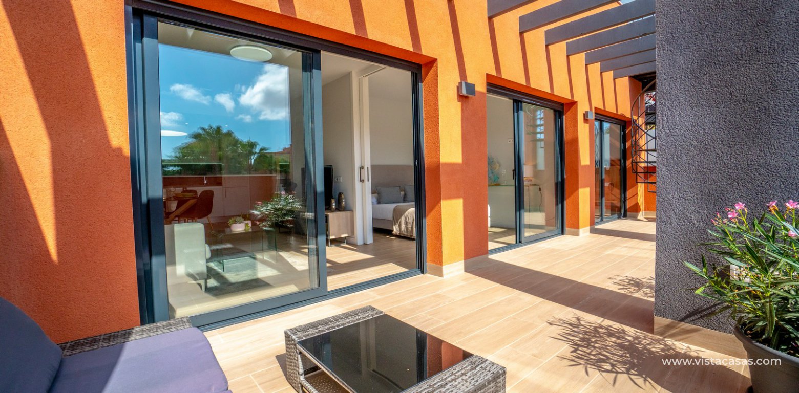 New build apartments Palapa Golf Villamartin terrace