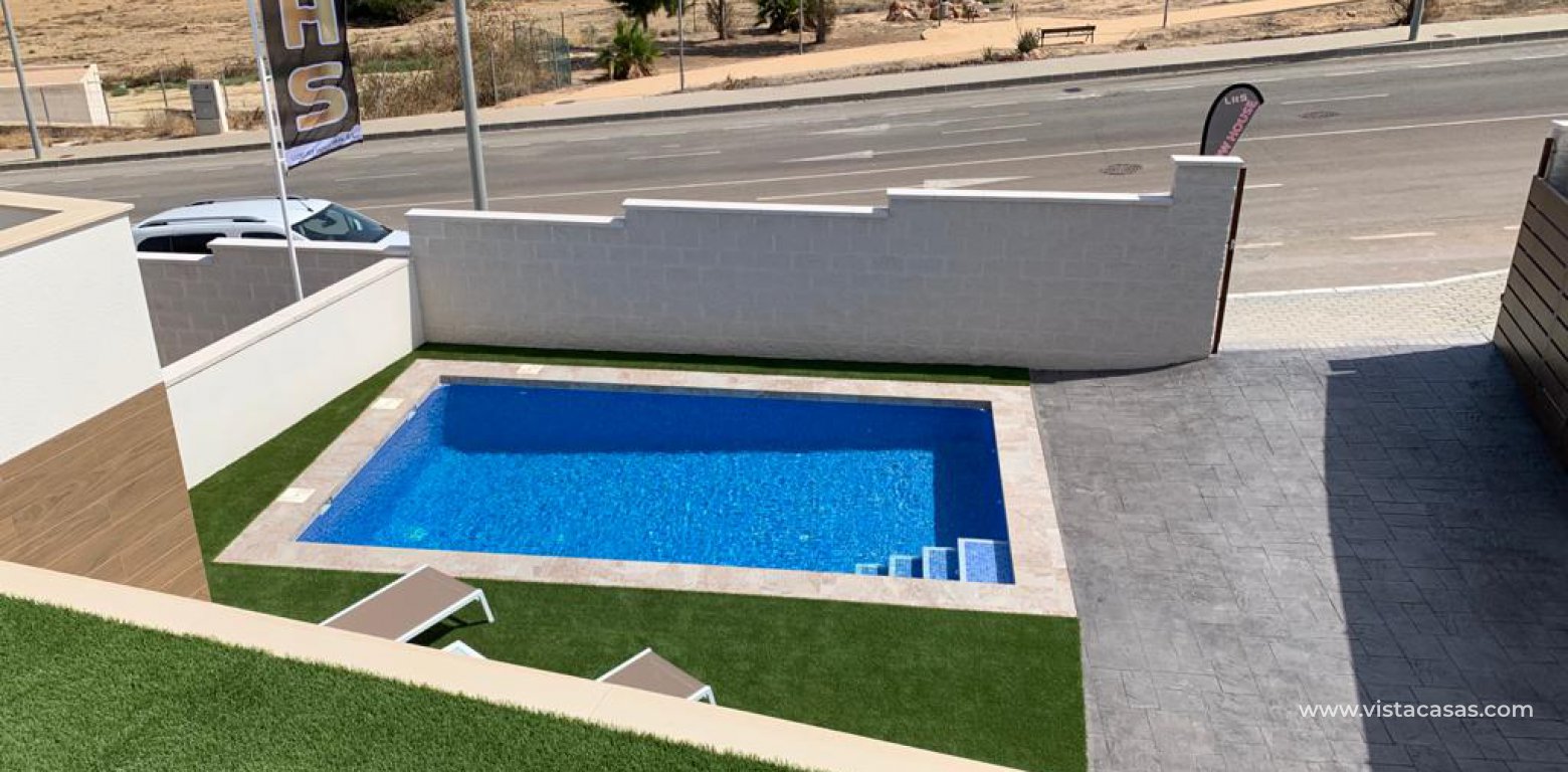 New build one level villa with private pool for sale in San Miguel de Salinas Marina IV LHS