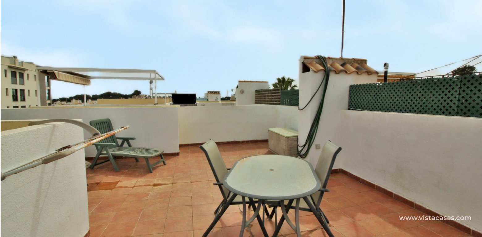 Top floor apartment for sale in Panorama Golf Villamartin solarium