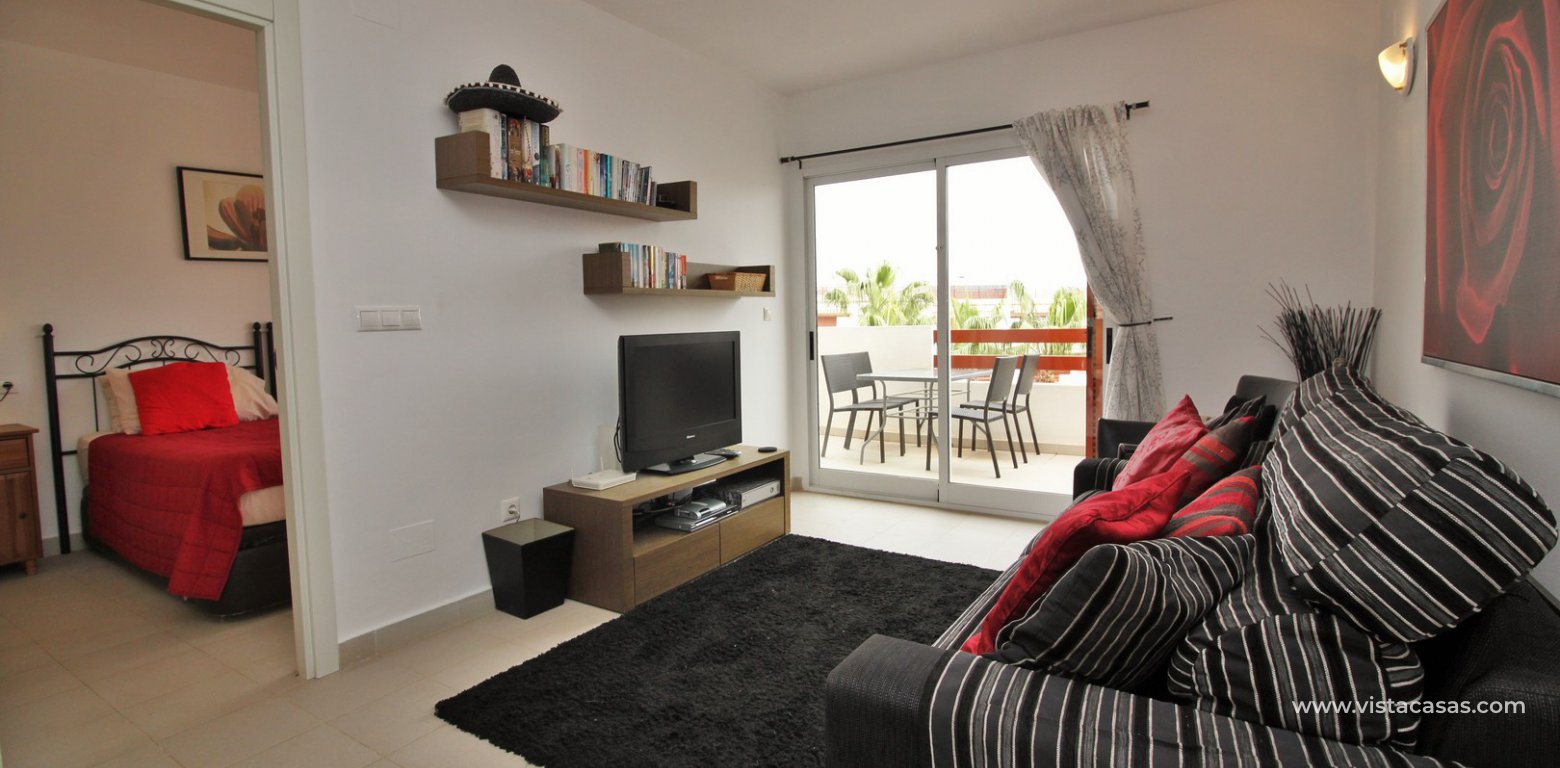 Penthouse apartment for sale in El Rincon Playa Flamenca living area