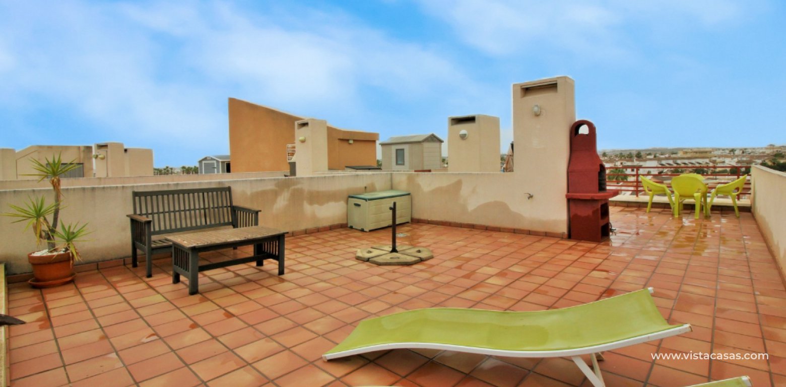 Penthouse apartment for sale in El Rincon Playa Flamenca roof solarium