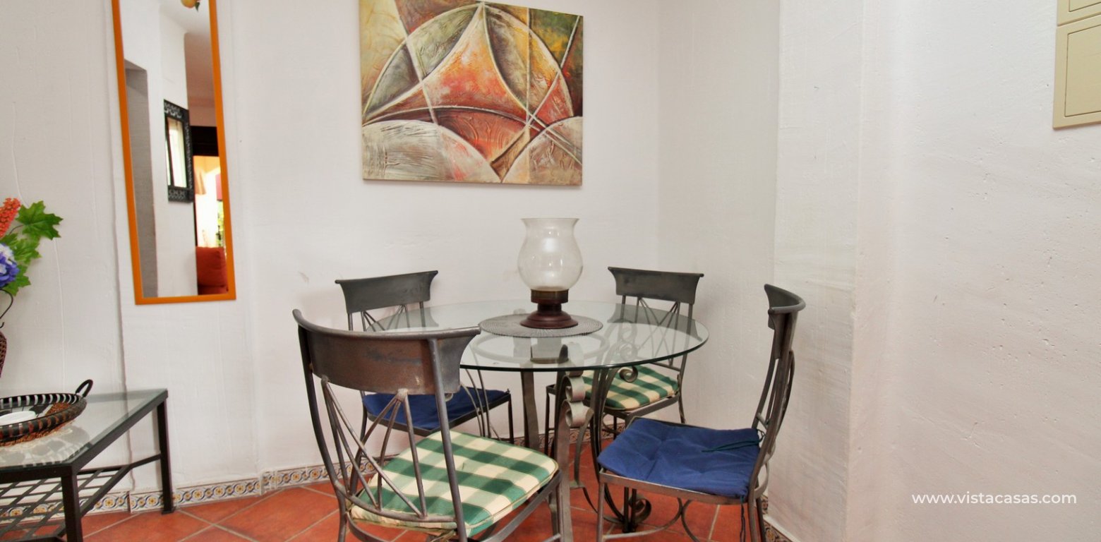 Ground floor apartment for sale Res Punta Marina dining area
